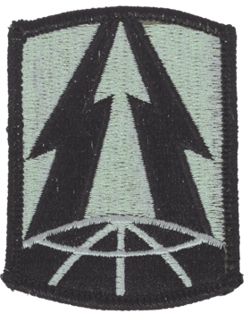 335th Signal Brigade ACU Patch - Foliage Green - Closeout Great for Shadow Box