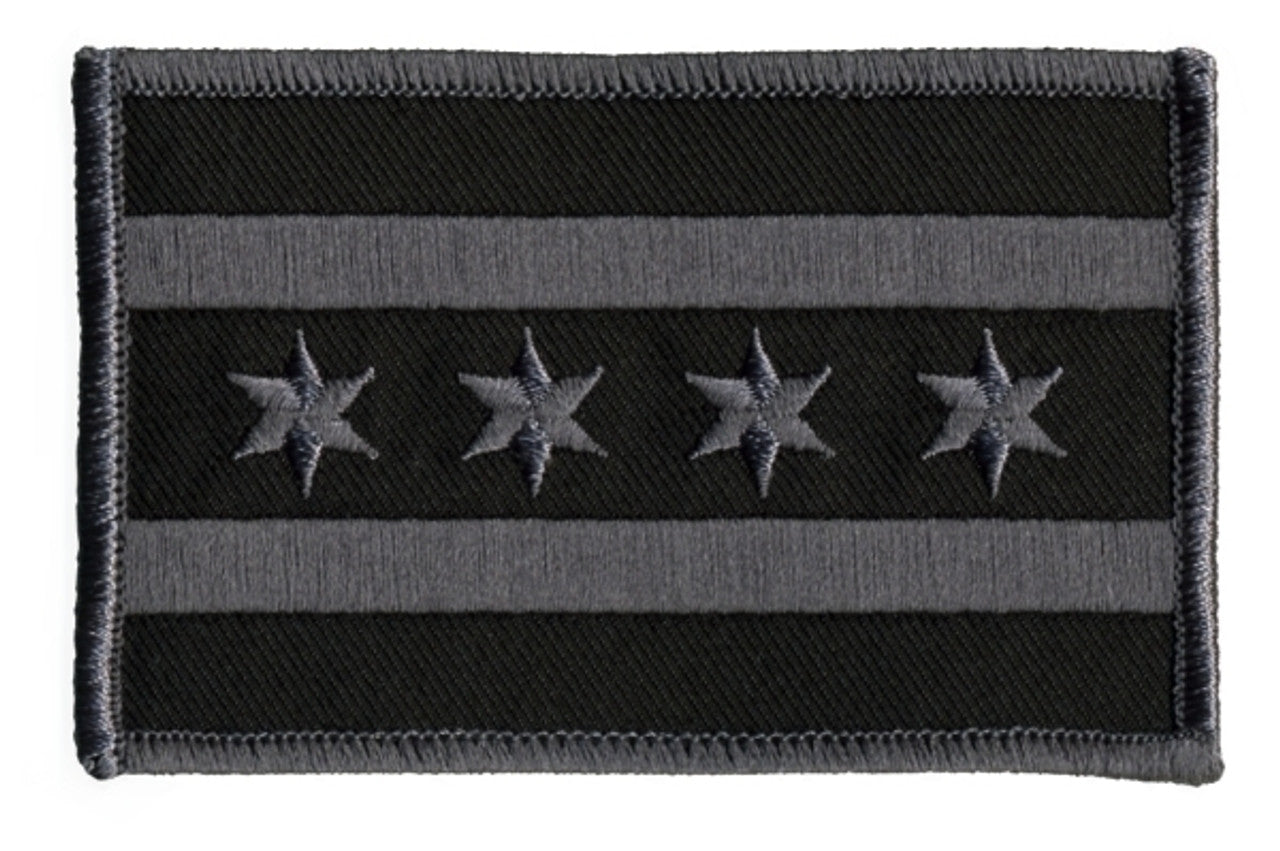 Chicago Flag Patch - Various Colors