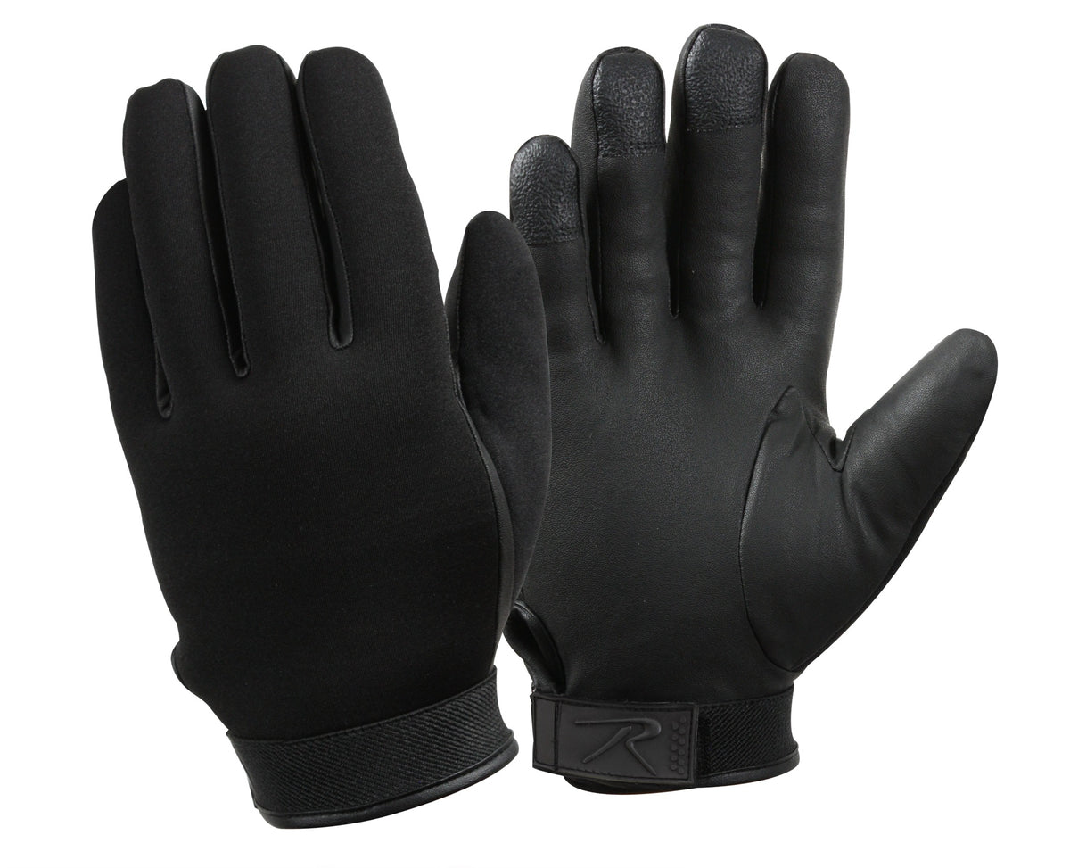 Rothco Waterproof Insulated Neoprene Duty Gloves - BLACK