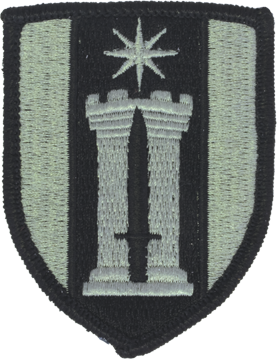 372nd Engineer Brigade ACU Patch - Foliage Green - Closeout Great for Shadow Box