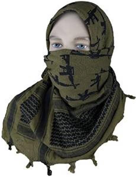 5ive Star Gear Crossed Guns Shemagh - Various Colors