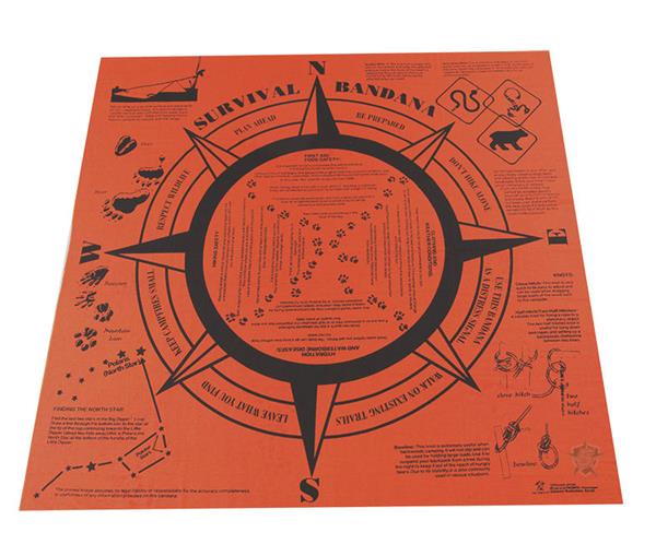 Survival Bandana - Emergency Handkerchief