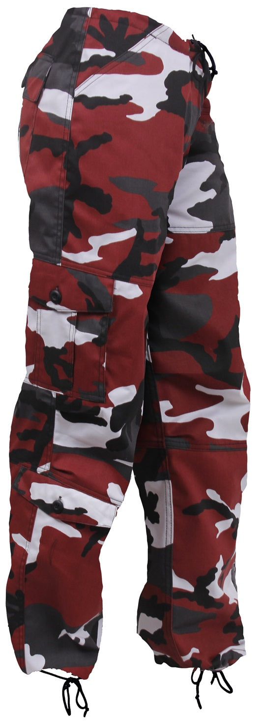 Rothco Womens Paratrooper Colored Camo Fatigues