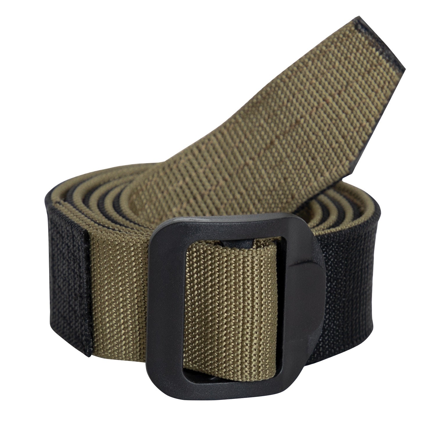 Rothco Reversible Airport Friendly Riggers Belt - Black / Coyote