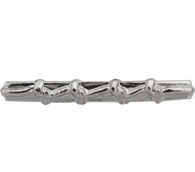 4 Silver Knot G.C. Clasp Ribbon Device