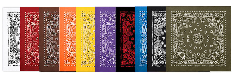 Trainmen Bandana 22 Inch - Various Colors