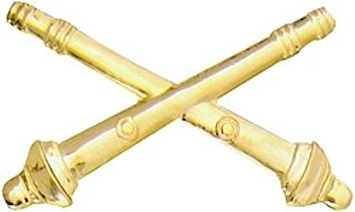 Field Artillery Crossed Cannons Pin