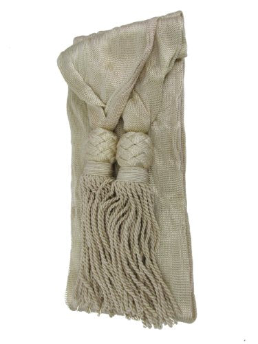 Civil War Silk Military Officer's Sash - Buff