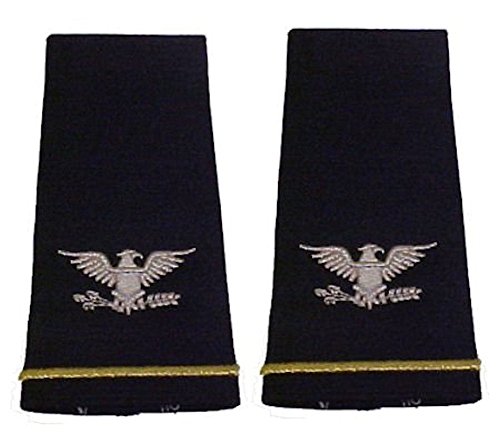 Army Uniform Epaulets - Shoulder Boards O-6 COLONEL, Male