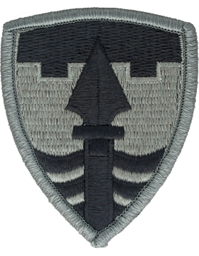 43rd MP (Military Police) Brigade ACU Patch - Foliage Green - Closeout Great for Shadow Box