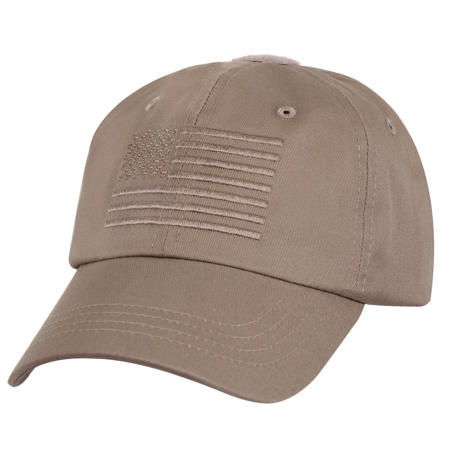 Rothco Tactical Operator Cap With U.S. Flag Khaki