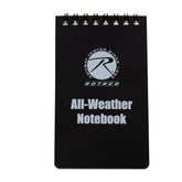 Rothco All Weather Waterproof Notebook Black