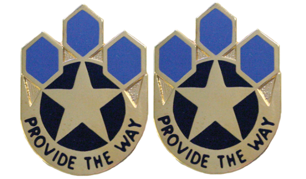 472nd Chemical Battalion Unit Crest - Pair - PROVIDE THE WAY