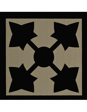 INFRARED 4th Infantry Divison Patch - With Hook Fastener