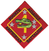 4th Amphibian Assault Battalion USMC Patch