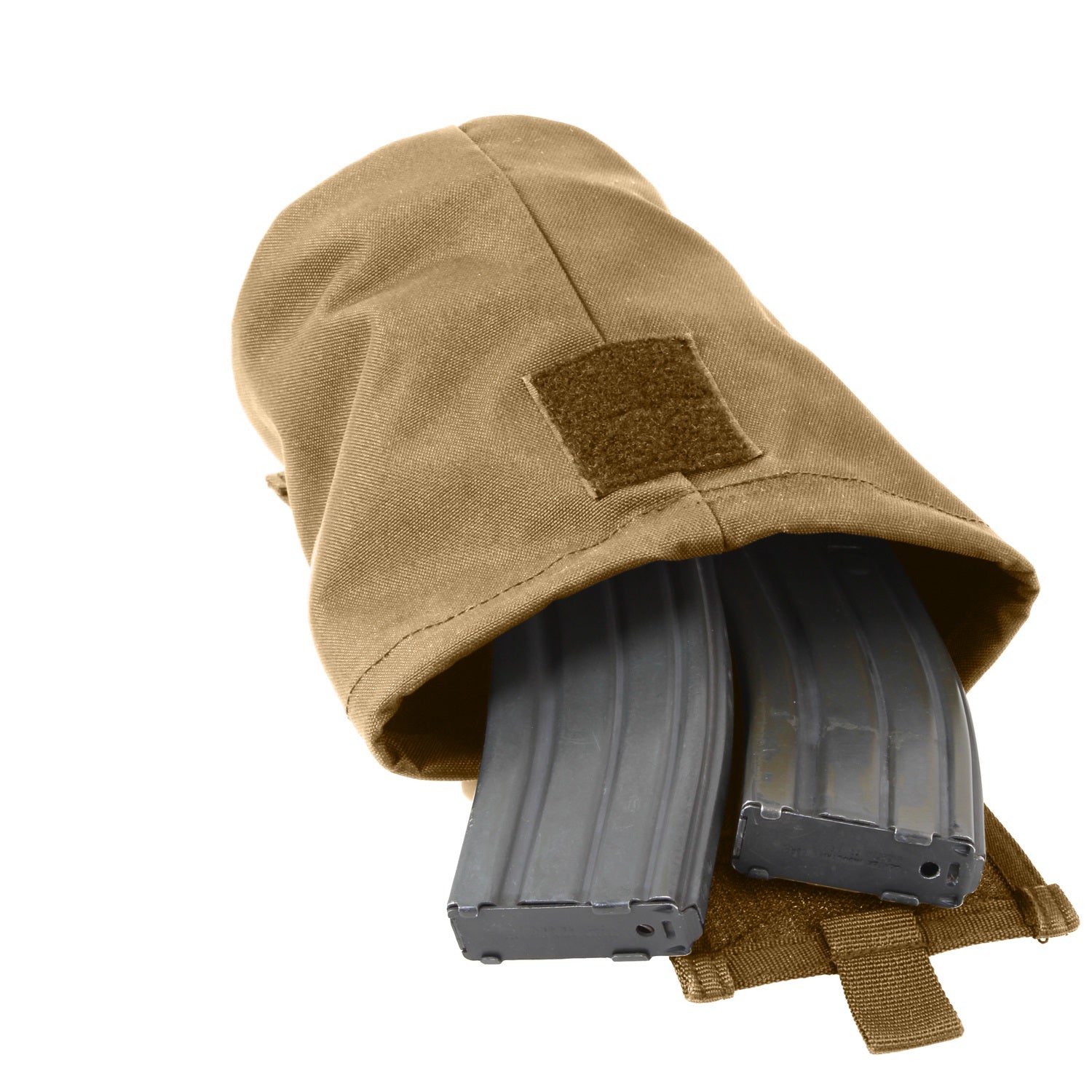 Rothco MOLLE Roll-Up Utility Dump Pouch Coyote Brown
