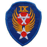 Eagle Emblems PM0171 Patch-USAF,009TH ENG. (3 inch) - CLEARANCE!
