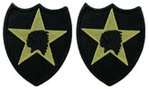 2nd Infantry Division OCP Patch - U.S. Army Patch  - 2 PACK