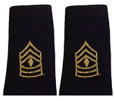 Army Uniform Epaulets - Shoulder Boards E-8 1ST SERGEANT