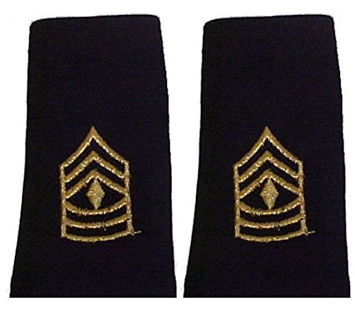 Army Uniform Epaulets - Shoulder Boards E-8 1ST SERGEANT