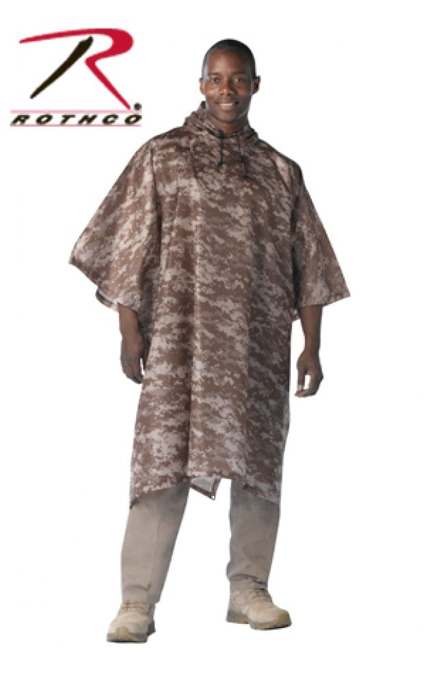 Rothco G.I. Type Military Ripstop Poncho