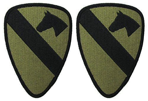 1st Cavalry Division OCP Patch - U.S. Army Patch  - 2 PACK