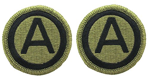 U.S. Army Central OCP Patch - U.S. Army Patch (3rd Army)  - 2 PACK