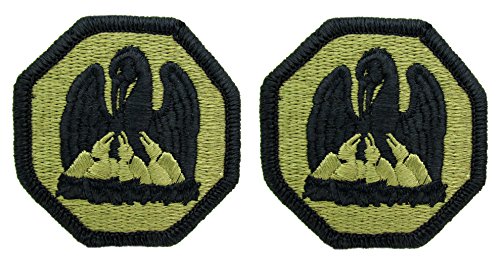 Louisiana National Guard OCP Patch - U.S. Army Patch  - 2 PACK