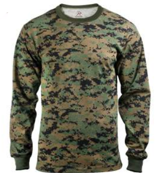 Rothco Long Sleeve Digital Camo T-Shirt - Various Colors