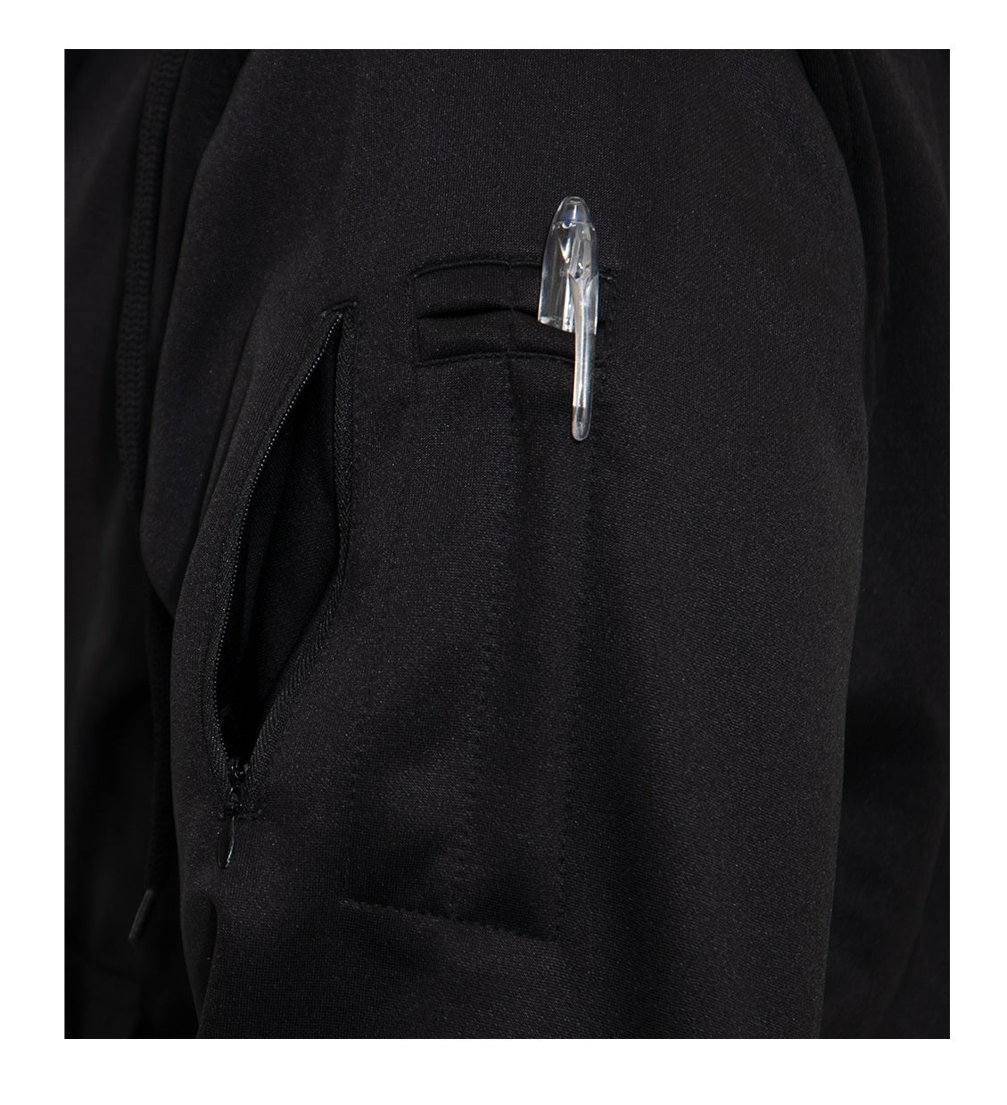 Rothco Thin Blue Line Concealed Carry Zippered Hoodie - Black