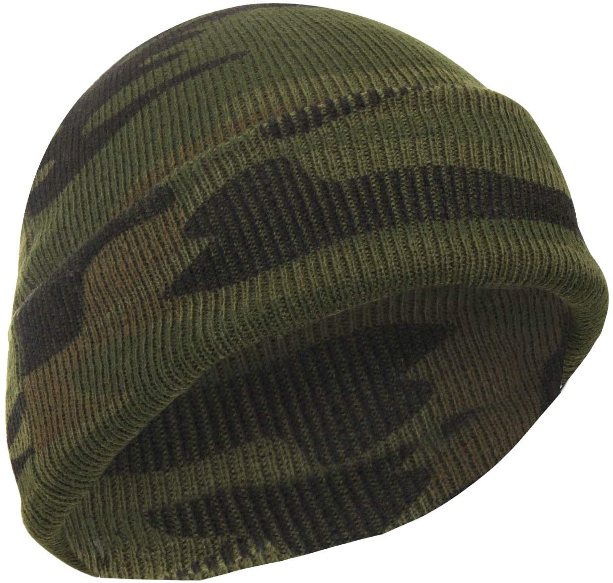 Rothco Deluxe Camo Watch Cap - WOODLAND CAMO