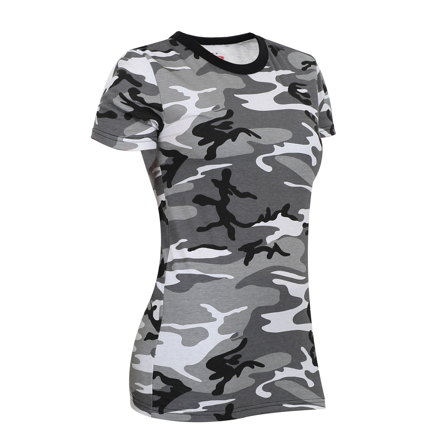 Rothco Womens Long Length Camo T-Shirt City Camo