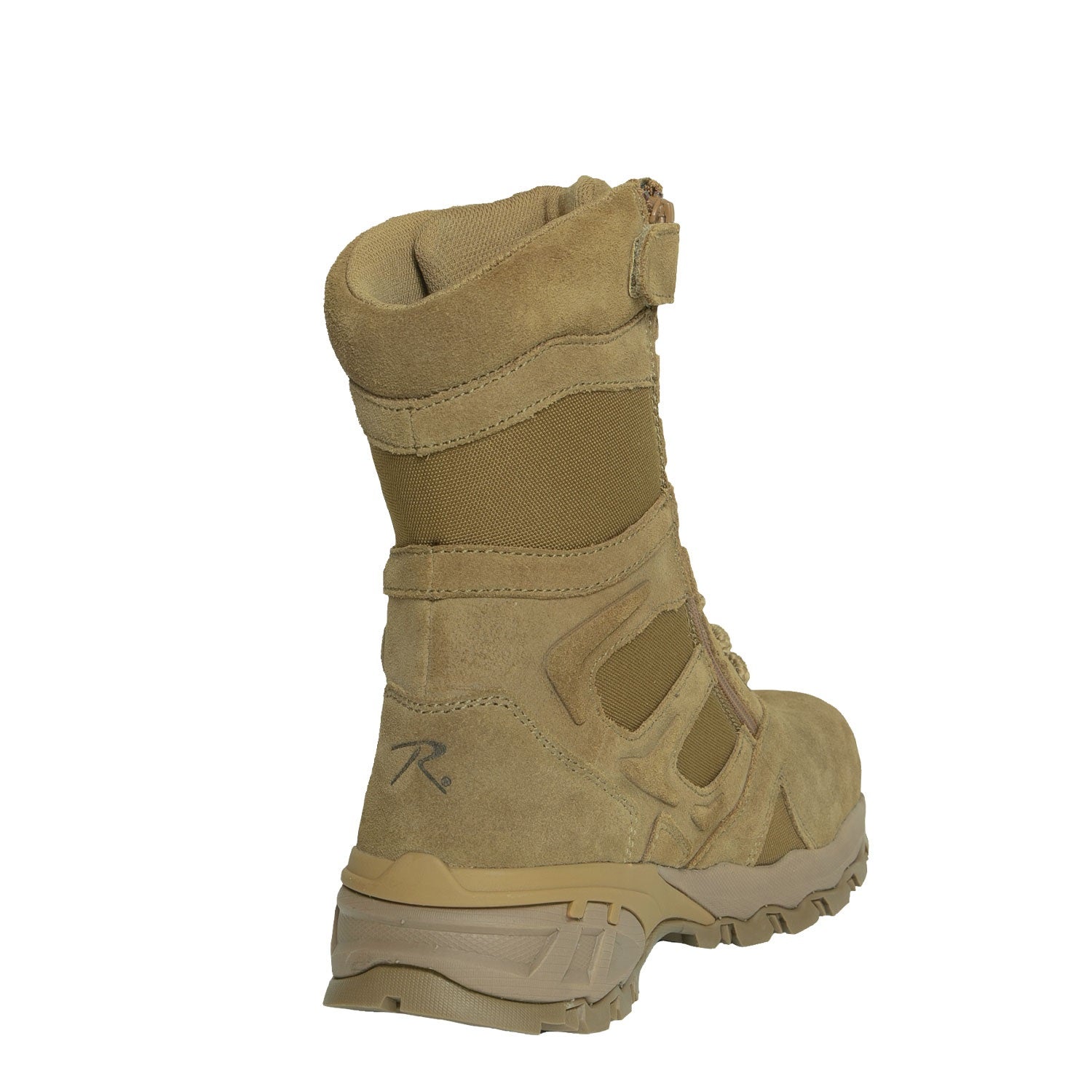 Rothco 8" Forced Entry Composite Toe AR 670-1 Coyote Brown Tactical Boot