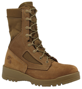 Bellevile 590 Men's USMC Hot Weather Combat Boots (EGA) - Coyote