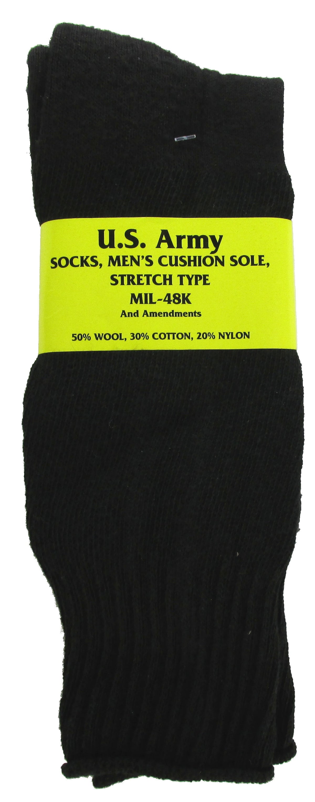 Black U.S. Army Socks Size XXS Great for Kids and Young Adults Closeout Buy Now and Save !