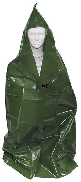 East German Protection Poncho - GREEN - Genuine European Surplus
