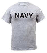 Rothco Grey Physical Training T-Shirt - NAVY
