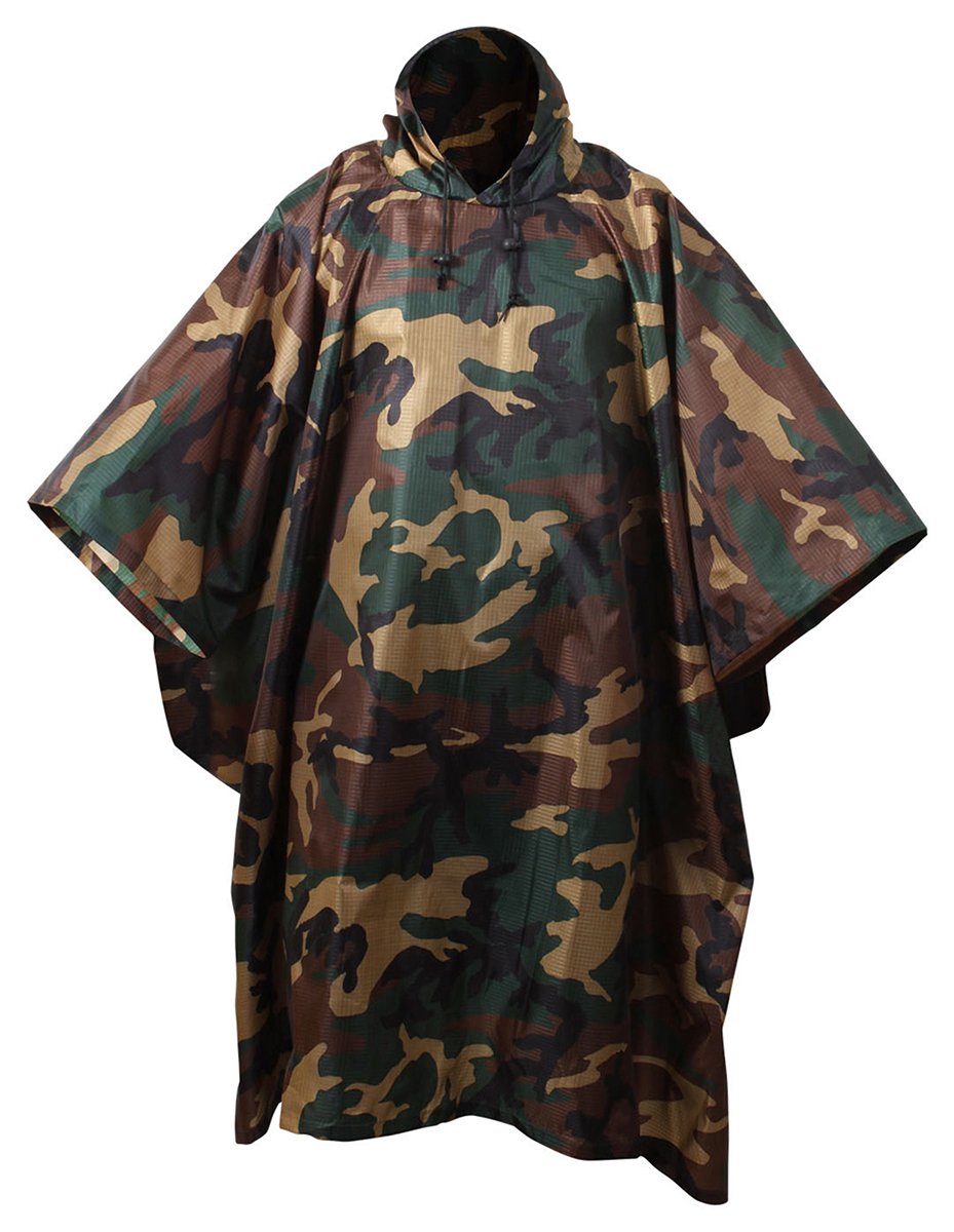 Rothco G.I. Type Military Ripstop Poncho