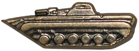 Czech-Slovakian Style Tanker Badge - BRONZE
