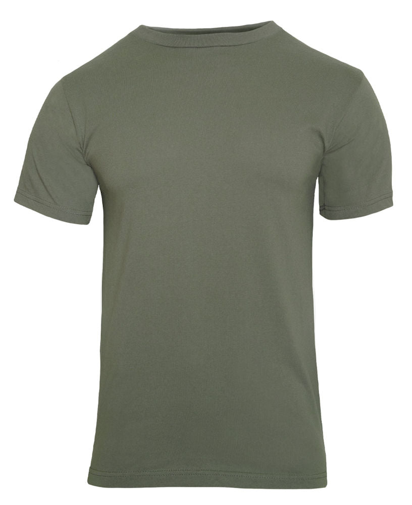 Rothco Solid Color 100% Cotton Military T-Shirt