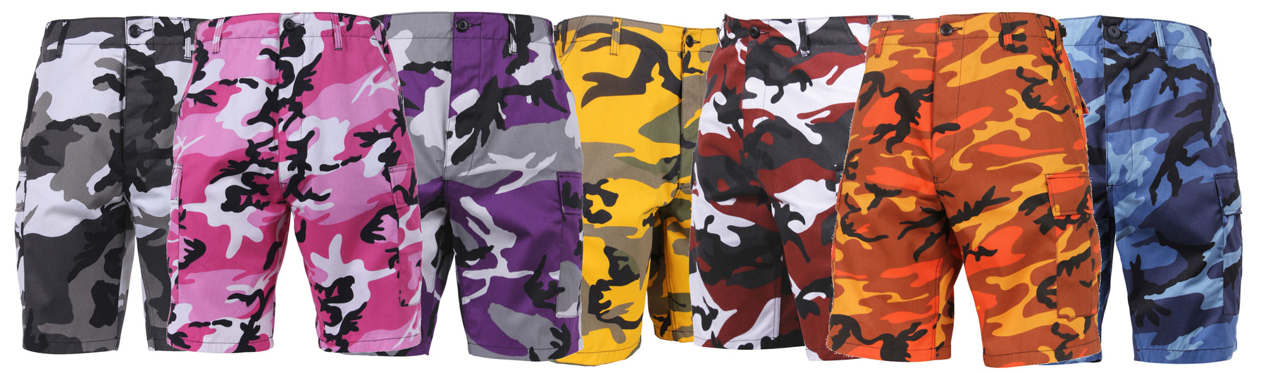 Rothco Colored Camo BDU Shorts
