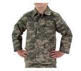 Kid's Digital Camo BDU Shirt - ACU DIGITAL
