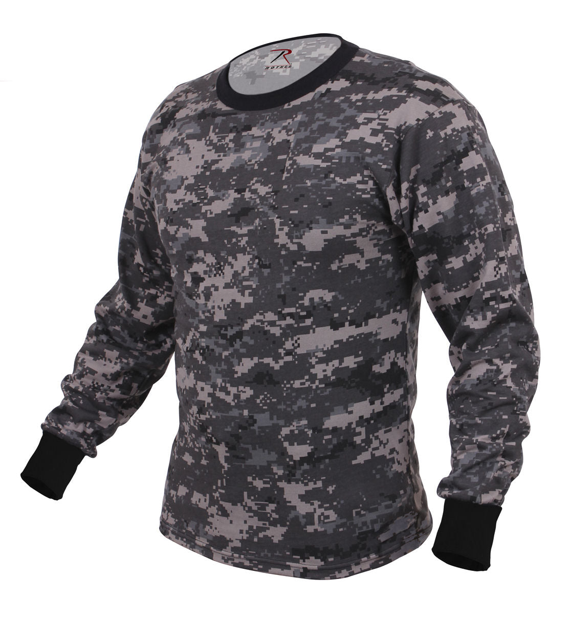 Rothco Long Sleeve Digital Camo T-Shirt - Various Colors