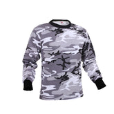 Rothco Long Sleeve Colored Camo T-Shirt City Camo
