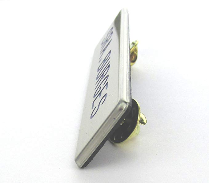 U.S. Air Force Service Dress Brushed Steel Name Plate