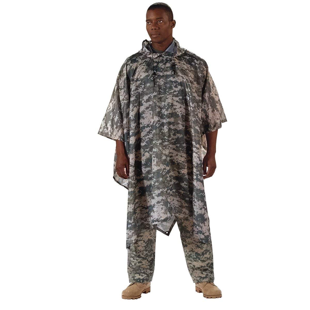 Rothco G.I. Type Military Ripstop Poncho