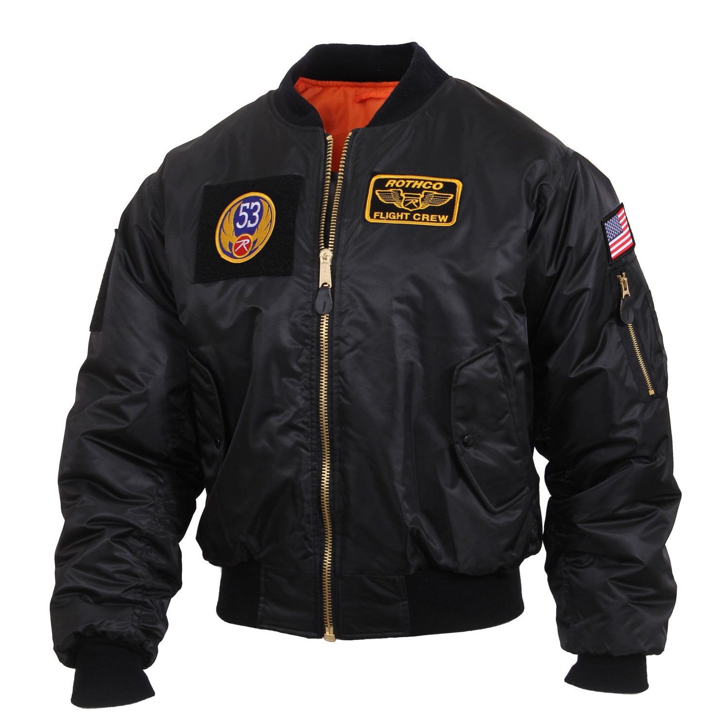 Rothco MA-1 Flight Jacket with Patches