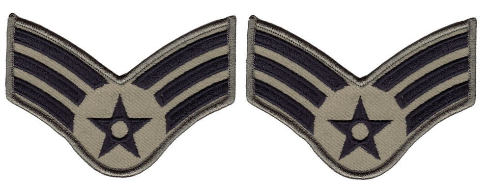 U.S. Air Force Chevrons for Enlisted - ABU USAF Rank CLOSEOUT Buy Now and SAVE