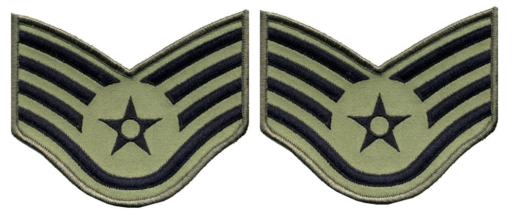 U.S. Air Force Chevrons for Enlisted - ABU USAF Rank CLOSEOUT Buy Now and SAVE