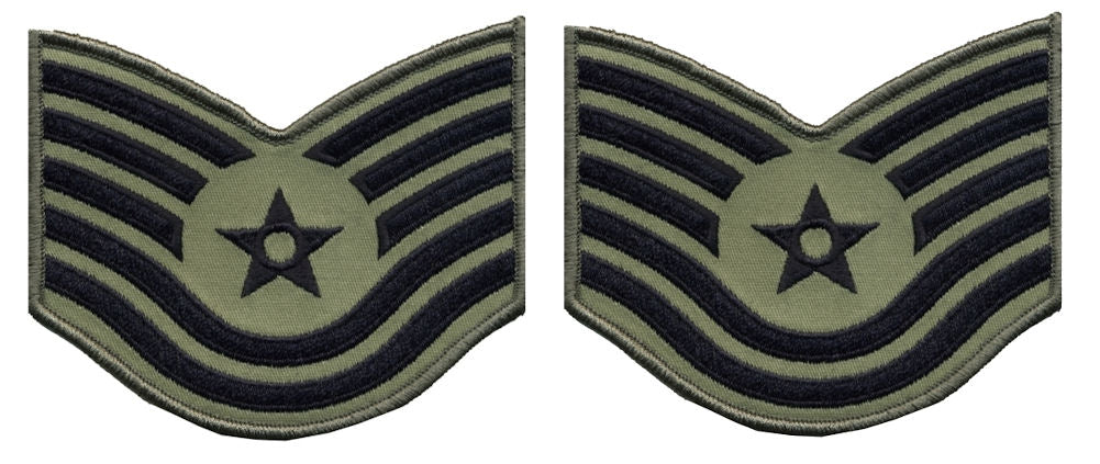 U.S. Air Force Chevrons for Enlisted - ABU USAF Rank CLOSEOUT Buy Now and SAVE